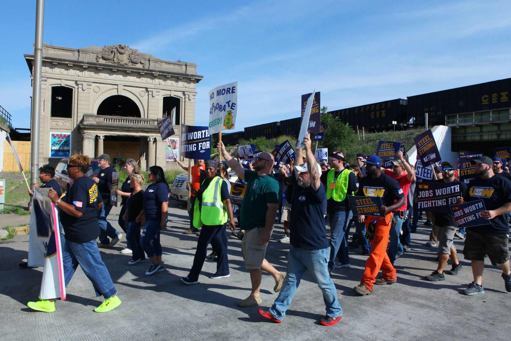 Gallery: Steelworkers rally in Gary
